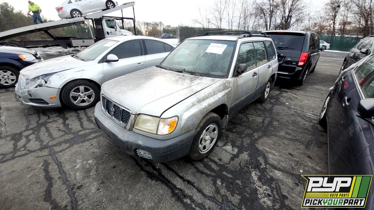 2002 SUBARU FORESTER partes disponibles