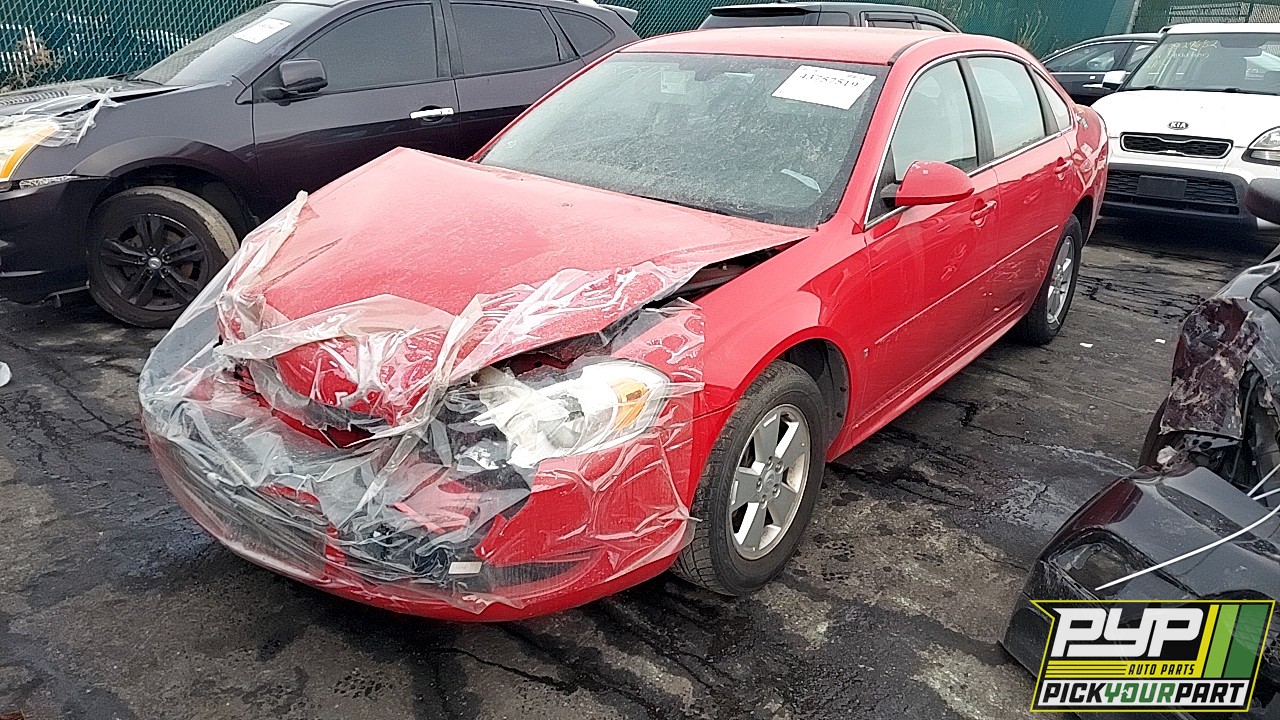 2009 CHEVROLET IMPALA partes disponibles