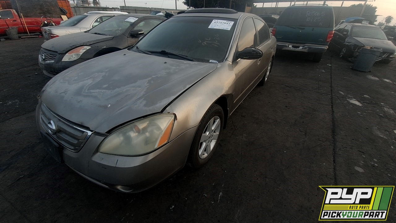2003 NISSAN ALTIMA partes disponibles