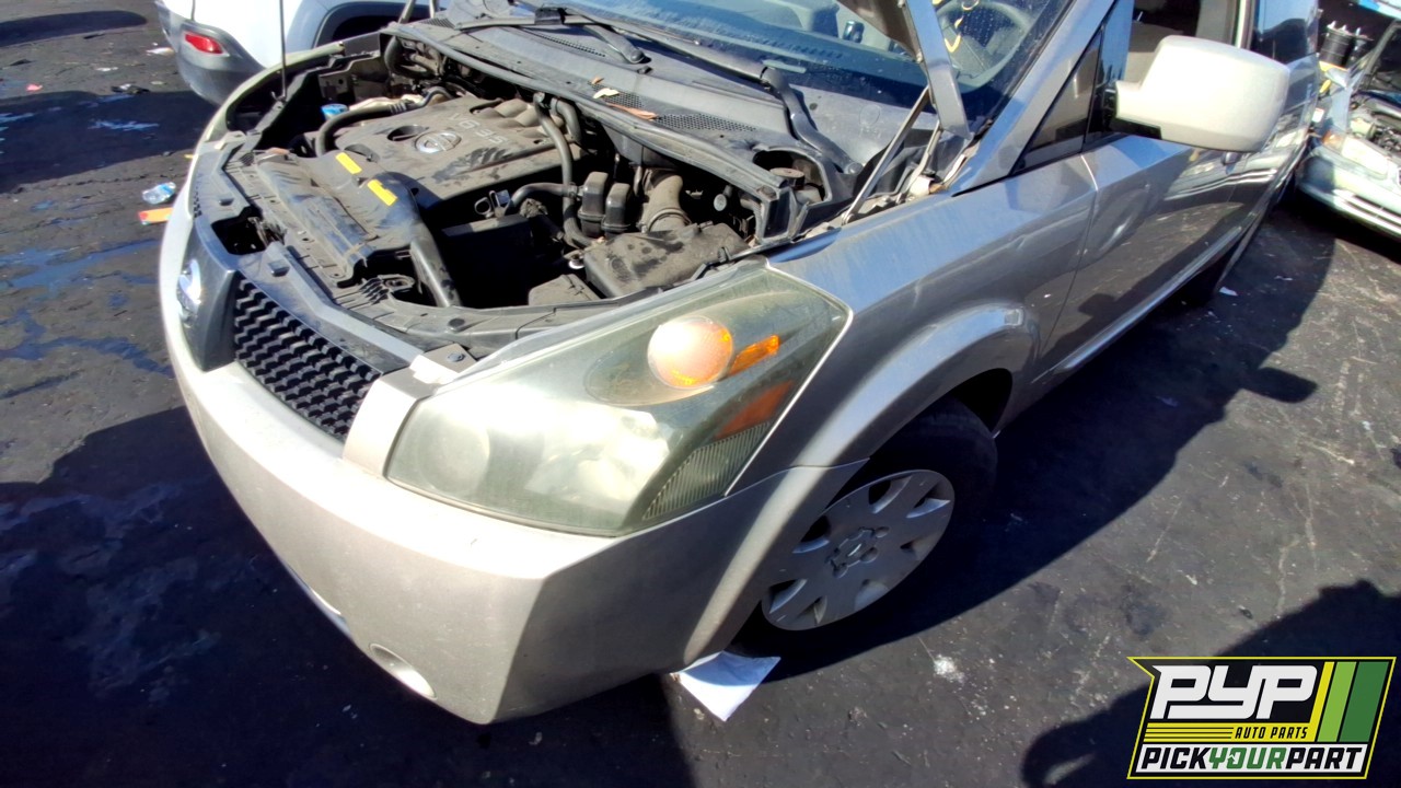 2005 NISSAN QUEST partes disponibles