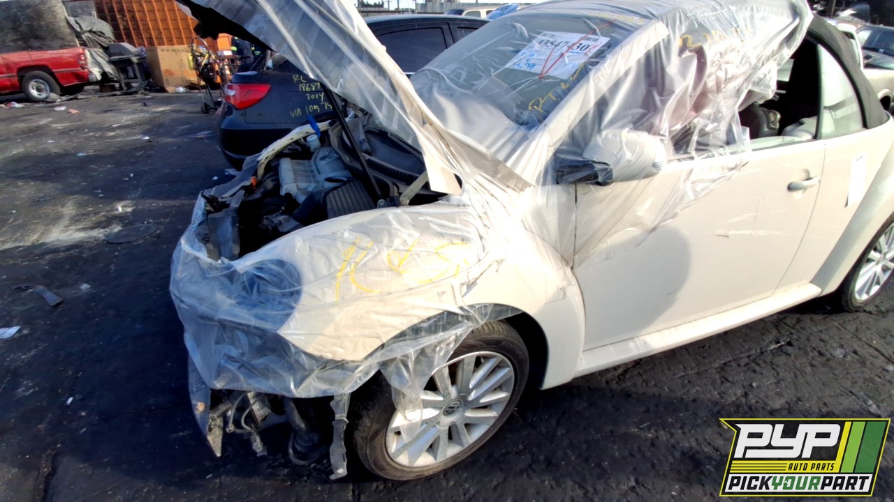 2009 VOLKSWAGEN BEETLE partes disponibles