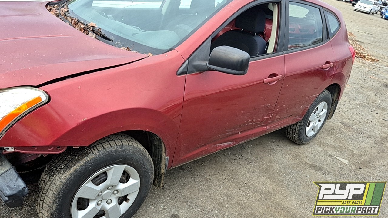 2009 NISSAN ROGUE partes disponibles