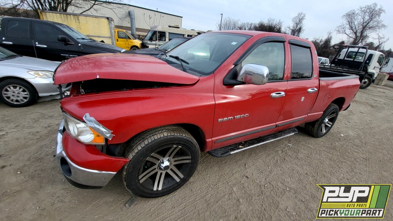2002 DODGE RAM 1500 available for parts