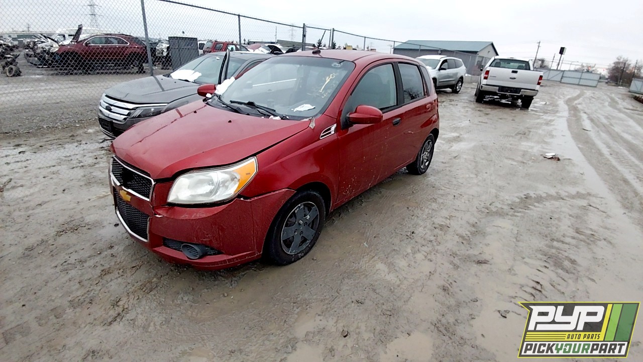 2010 CHEVROLET AVEO5 available for parts