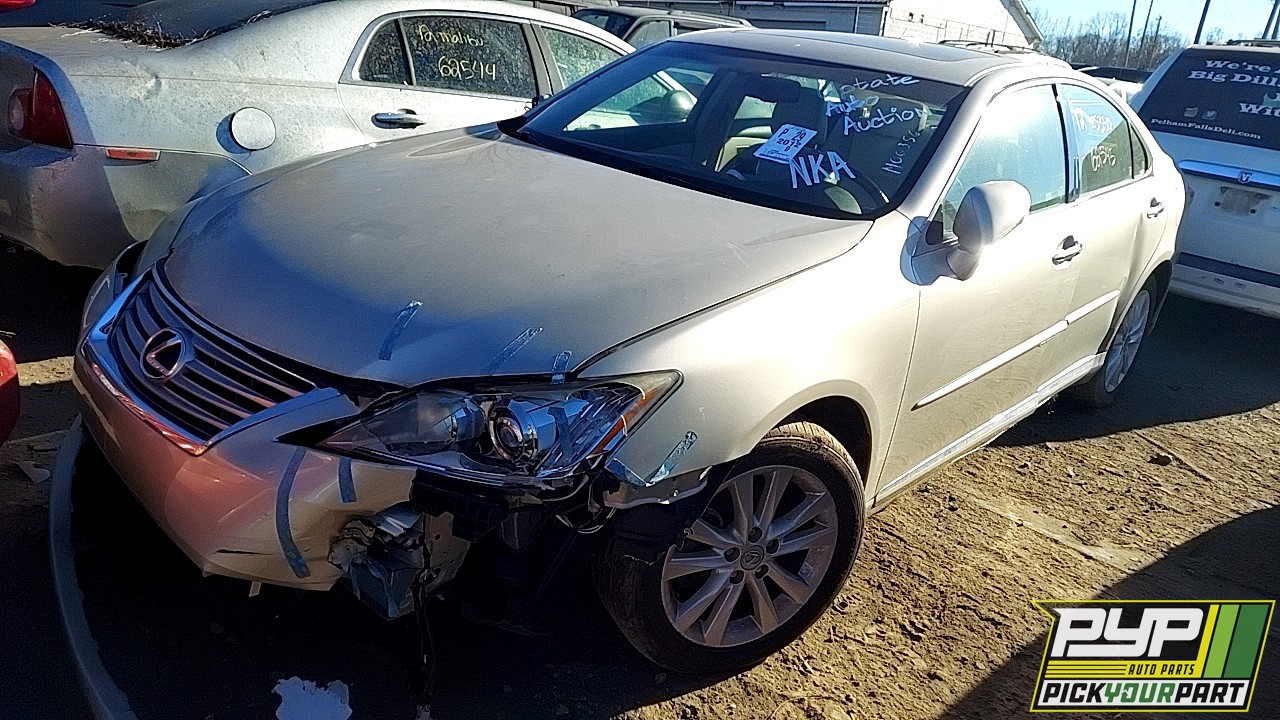 2012 LEXUS ES350 partes disponibles
