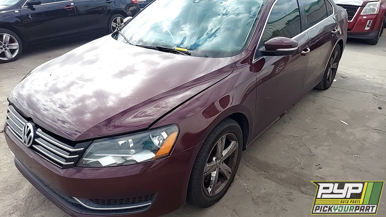2014 VOLKSWAGEN PASSAT partes disponibles