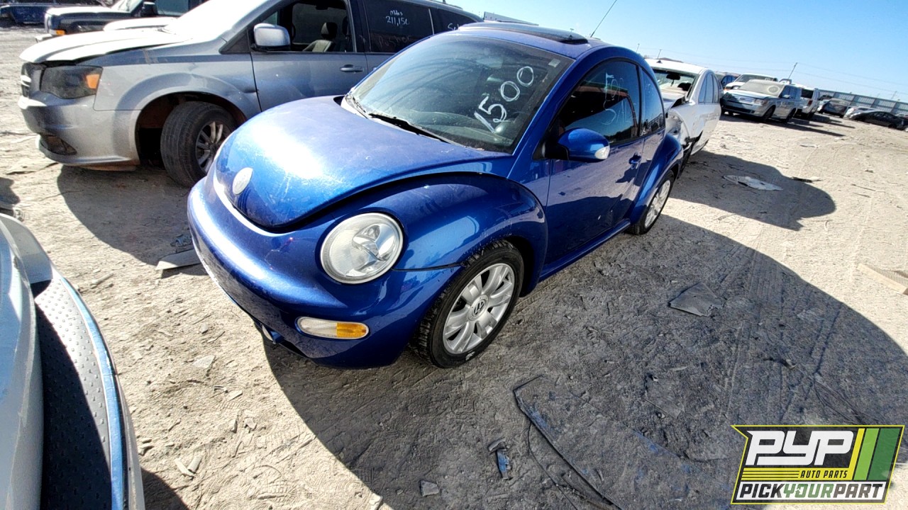 2003 VOLKSWAGEN BEETLE partes disponibles