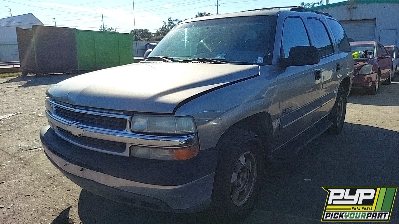 2002 CHEVROLET TAHOE partes disponibles