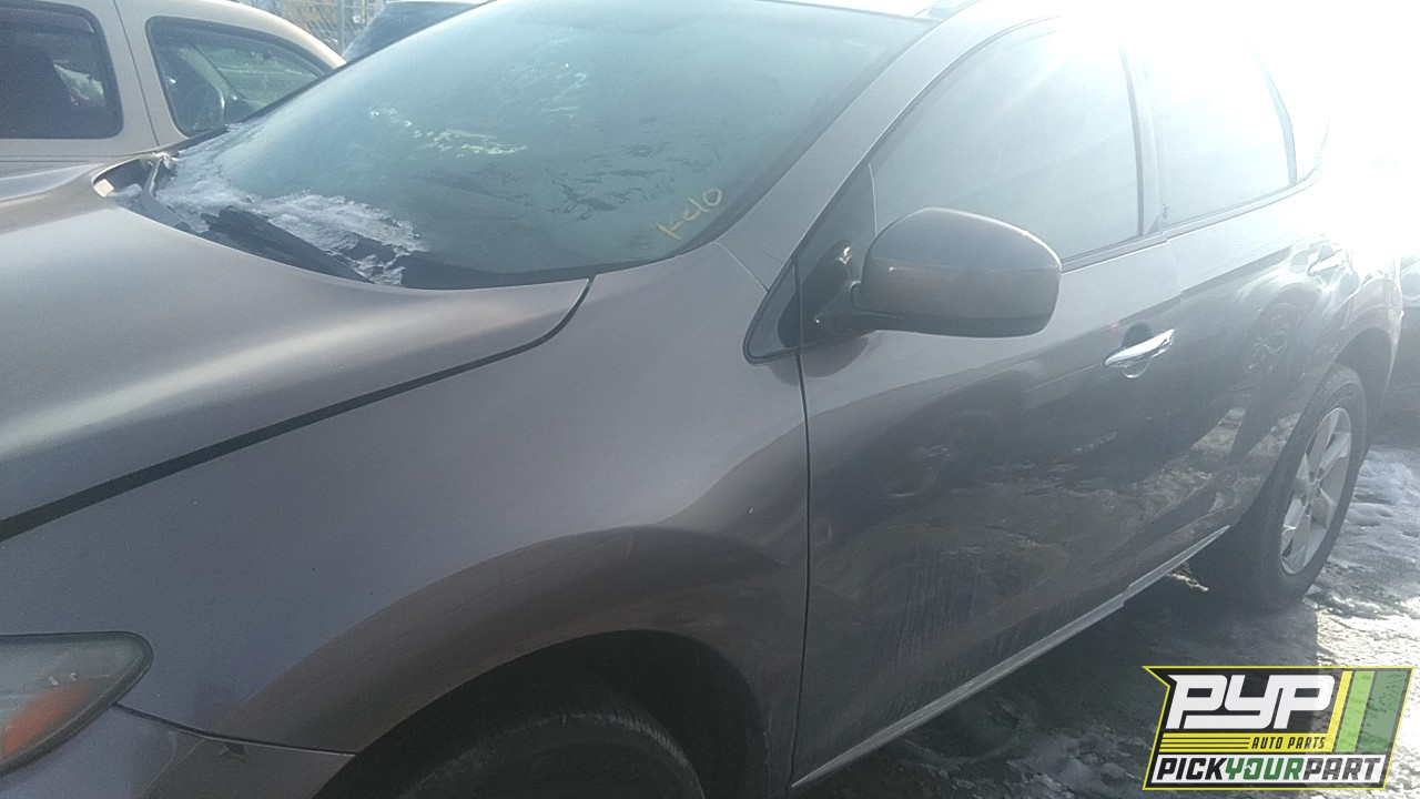 2009 NISSAN MURANO partes disponibles