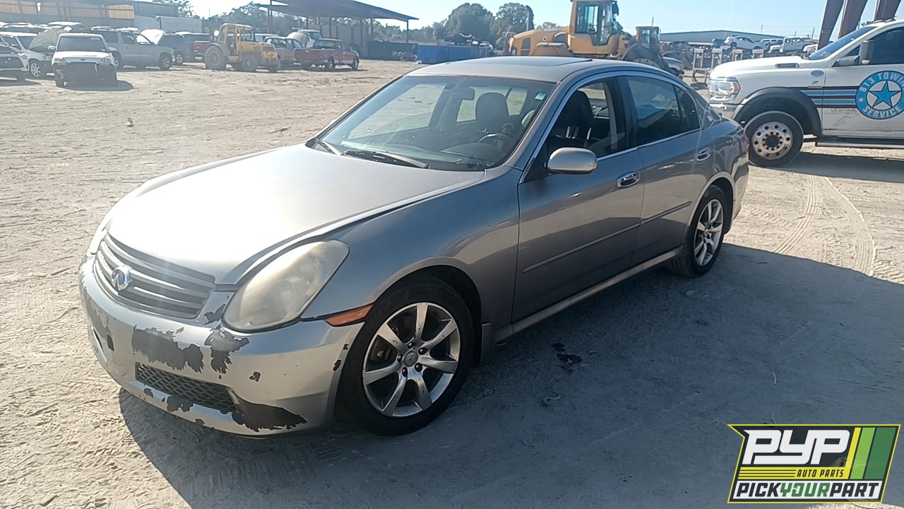 2006 INFINITI G35 available for parts