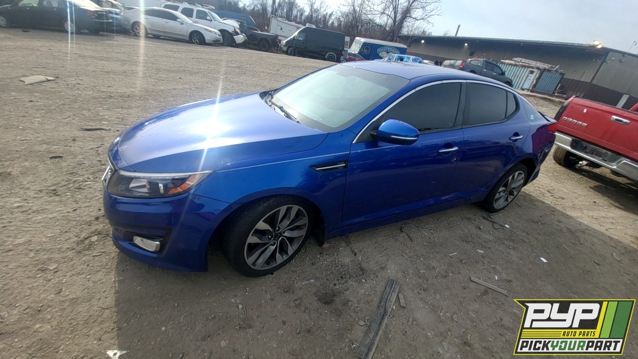 2014 KIA OPTIMA partes disponibles