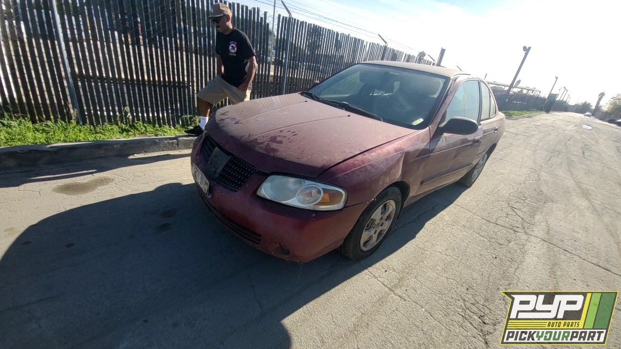 2005 NISSAN SENTRA partes disponibles