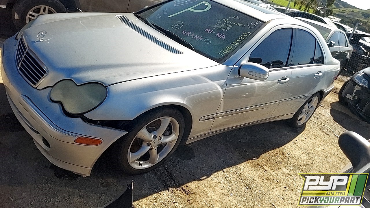 2004 MERCEDES-BENZ C230 available for parts
