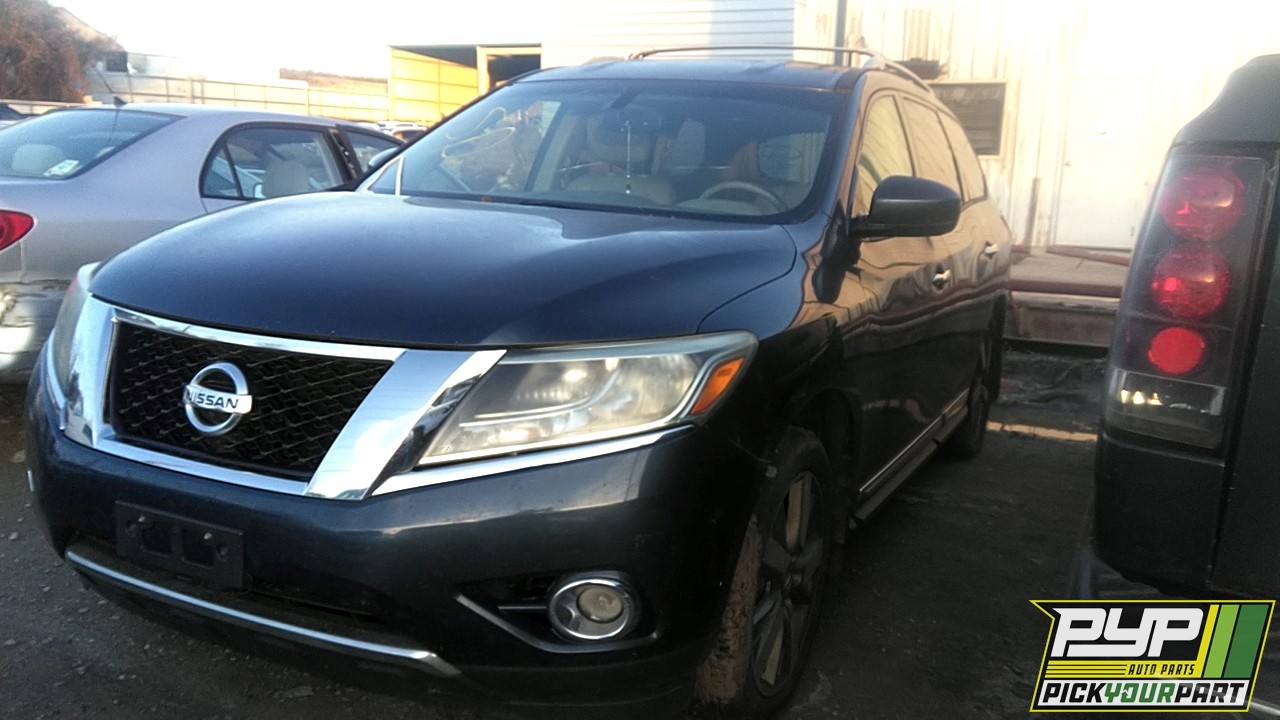 2014 NISSAN PATHFINDER partes disponibles
