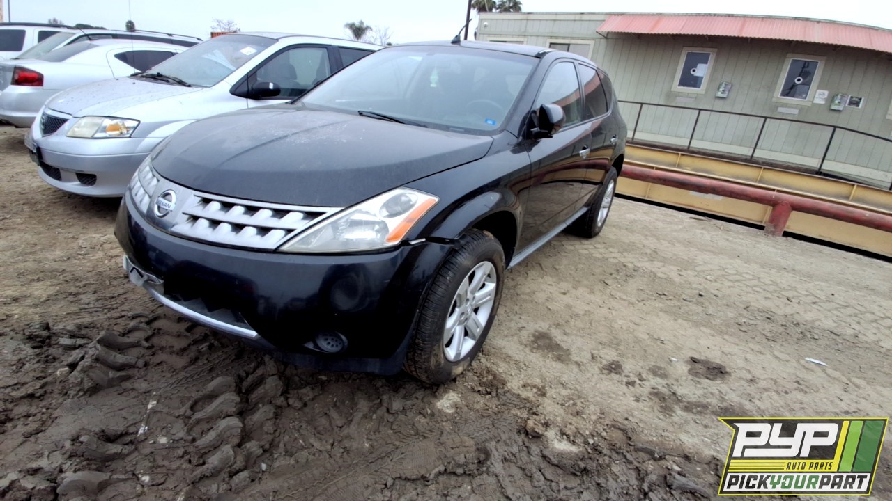 2006 NISSAN MURANO partes disponibles