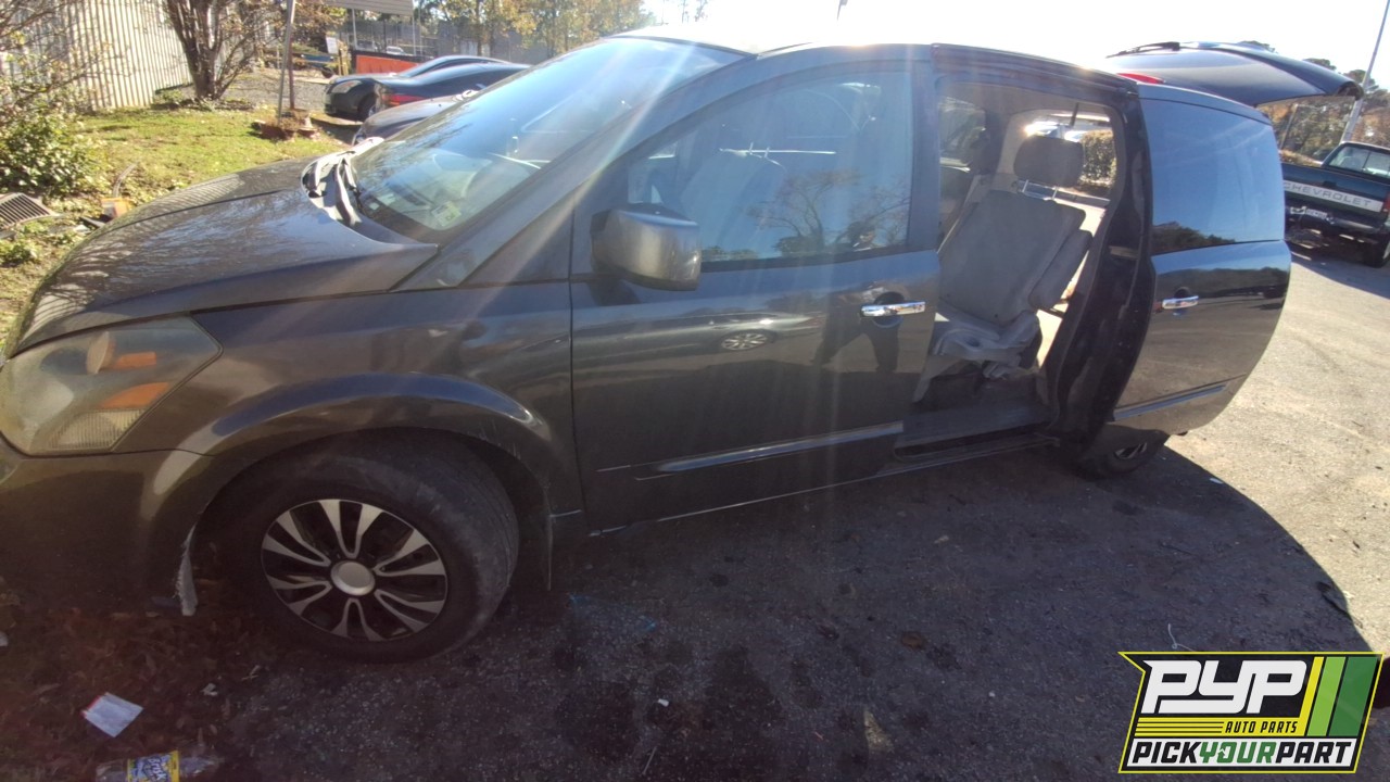 2007 NISSAN QUEST available for parts