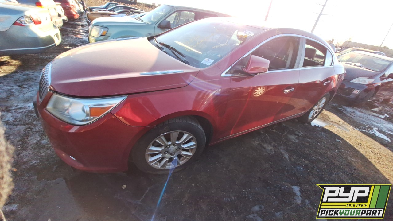2012 BUICK LACROSSE partes disponibles