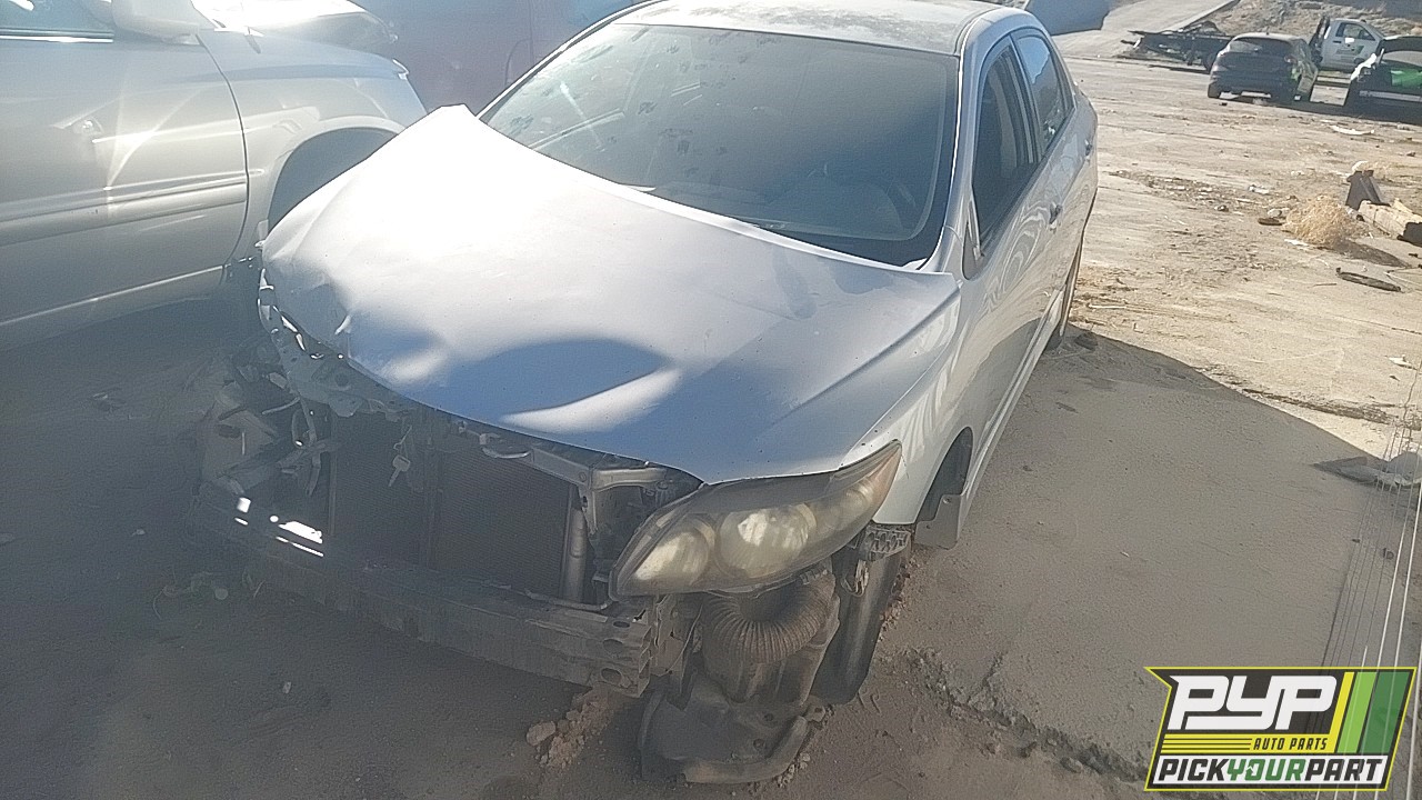 2010 TOYOTA COROLLA partes disponibles