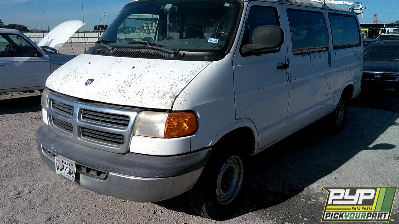 2000 DODGE RAM 2500 VAN available for parts