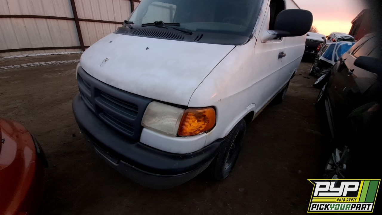 2002 DODGE RAM 1500 VAN available for parts