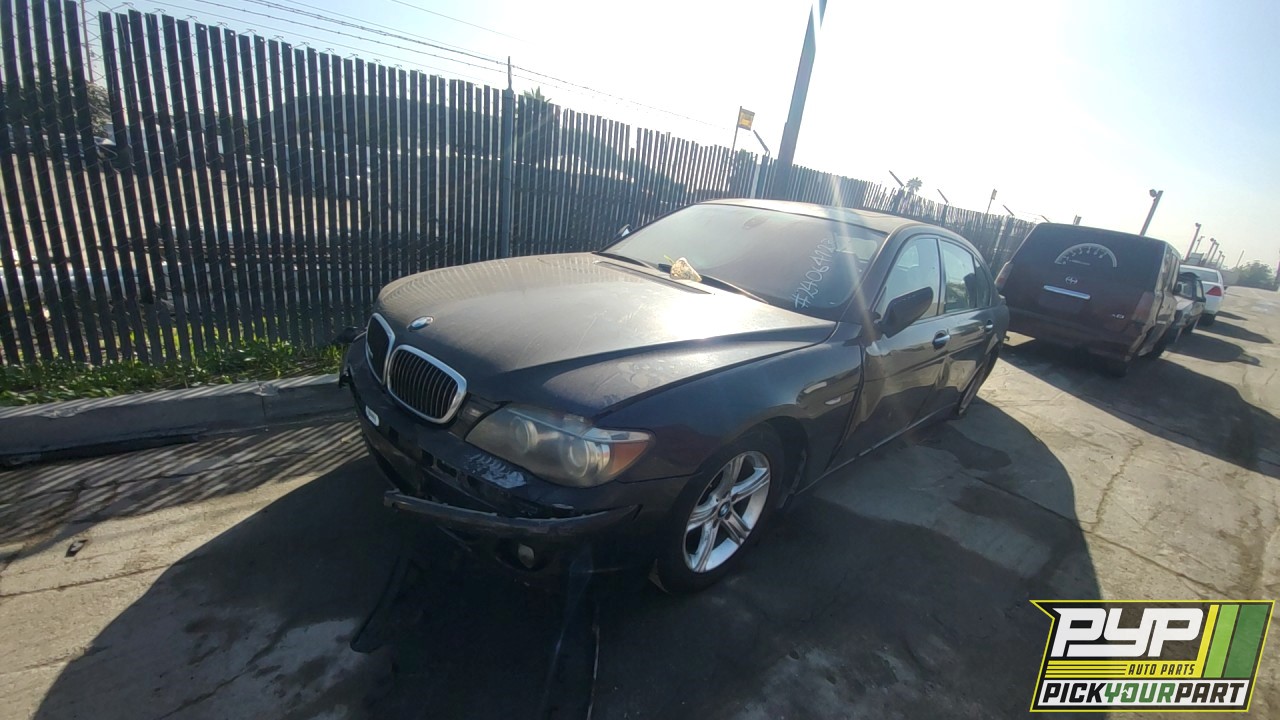 2006 BMW 750LI partes disponibles