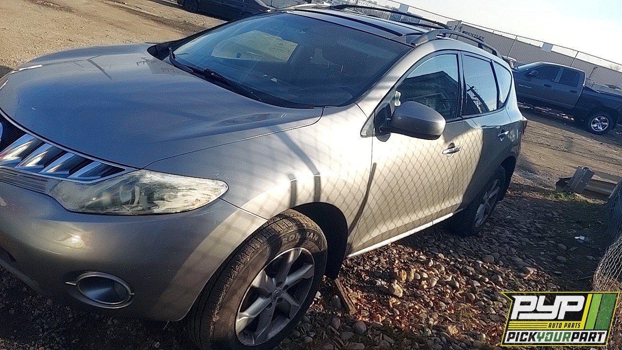 2009 NISSAN MURANO partes disponibles
