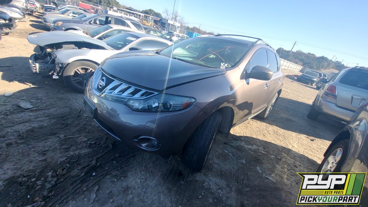 2010 NISSAN MURANO partes disponibles