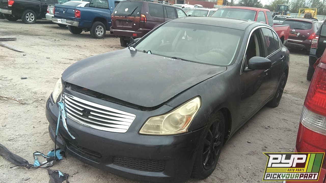 2007 INFINITI G35 partes disponibles