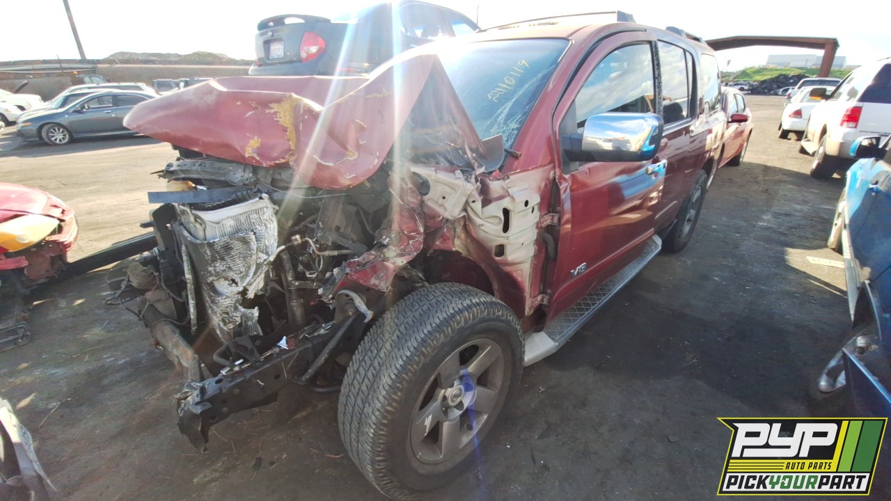 2005 NISSAN ARMADA partes disponibles