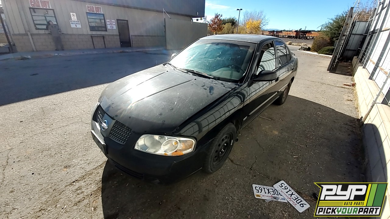 2004 NISSAN SENTRA available for parts