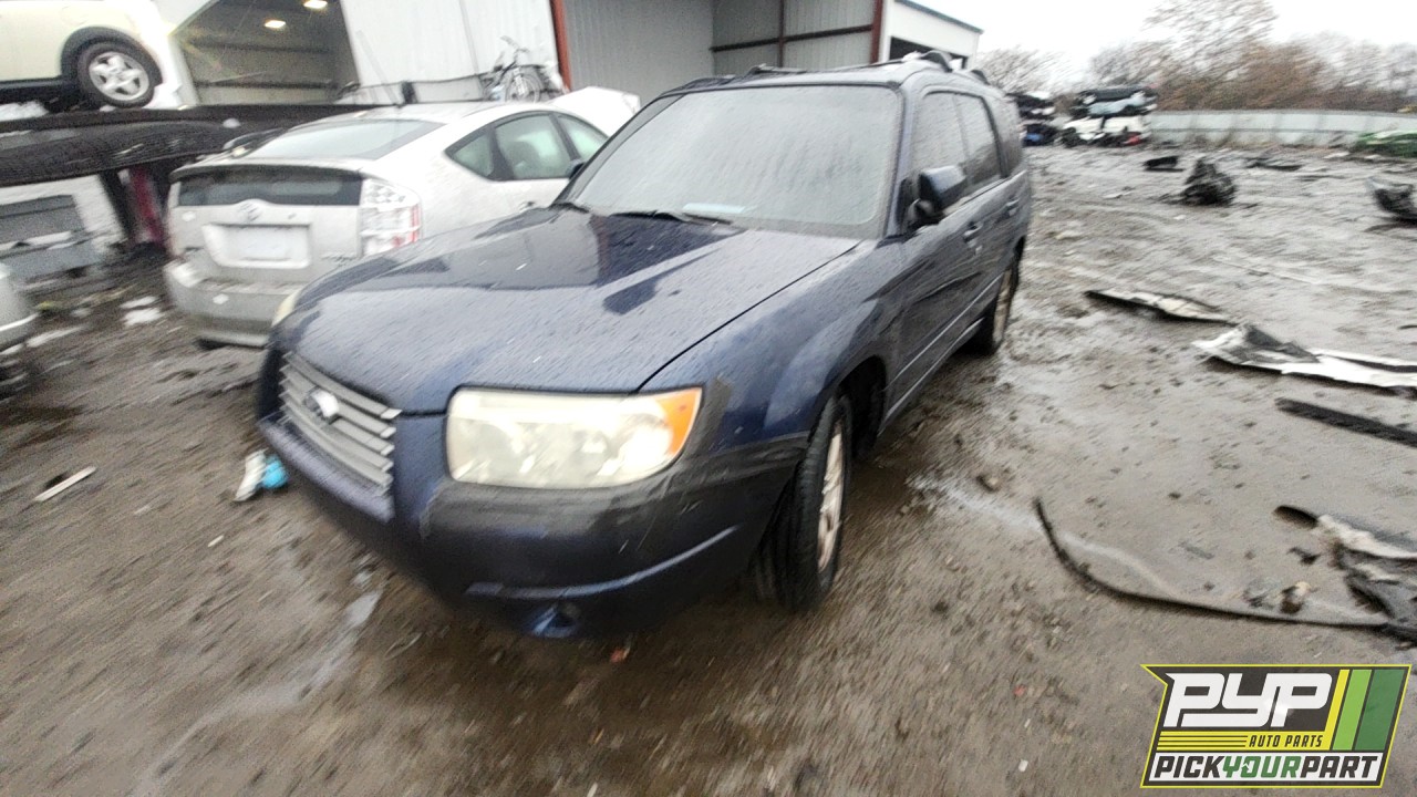 2006 SUBARU FORESTER partes disponibles