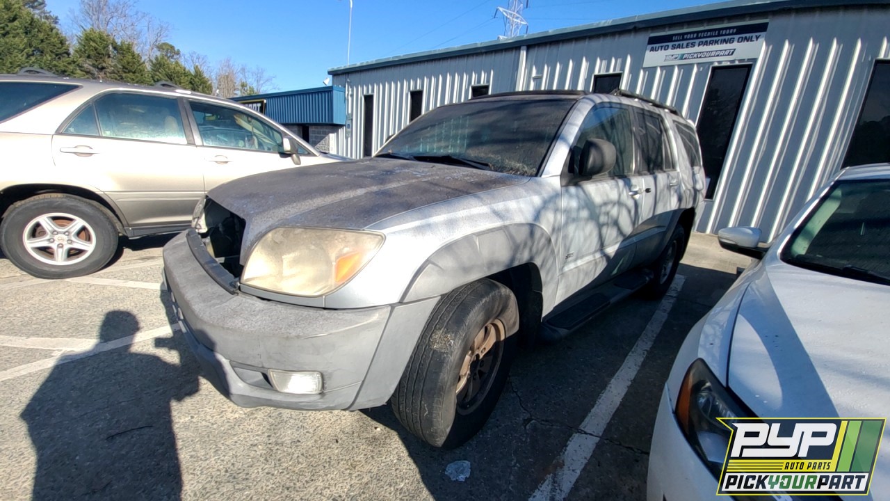 2003 TOYOTA 4RUNNER available for parts