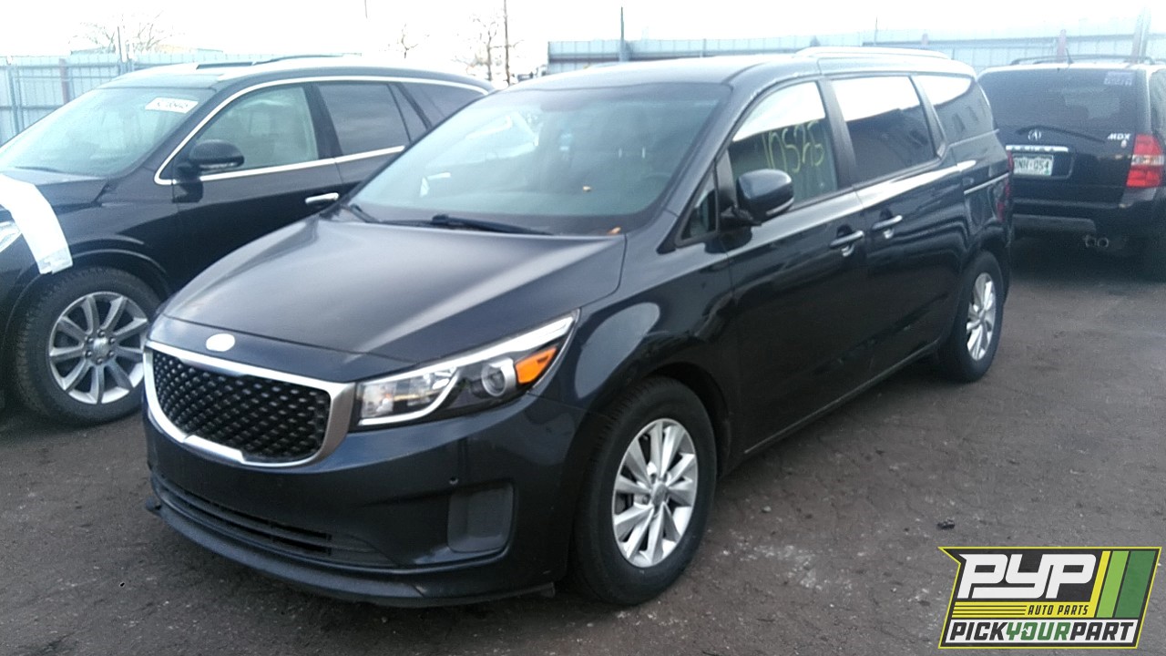 2017 KIA SEDONA available for parts