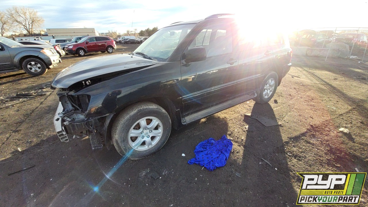 2003 TOYOTA HIGHLANDER partes disponibles