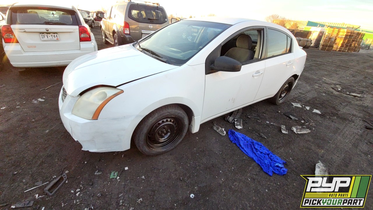 2009 NISSAN SENTRA partes disponibles
