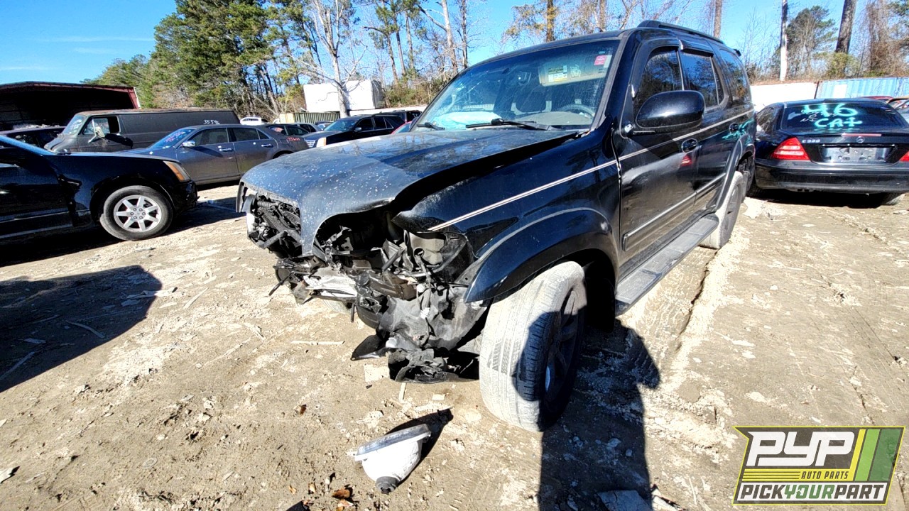 2001 TOYOTA SEQUOIA available for parts