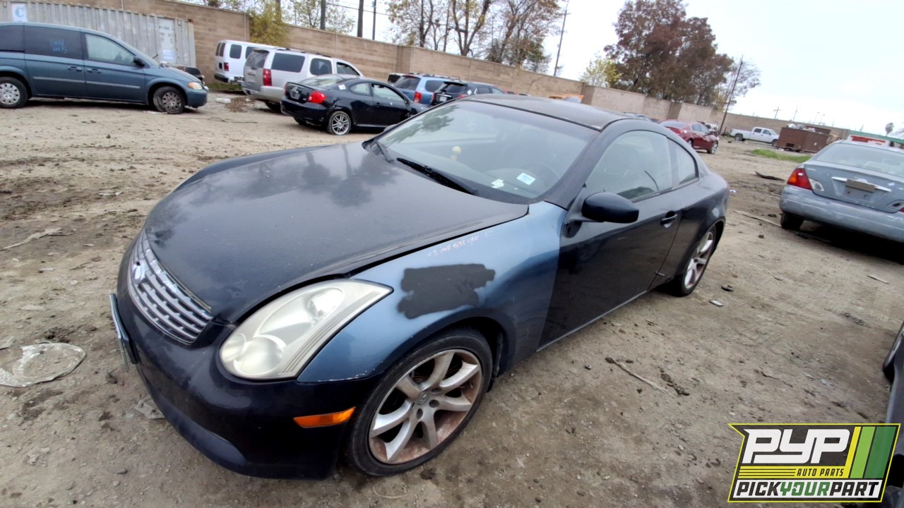 2006 INFINITI G35 available for parts
