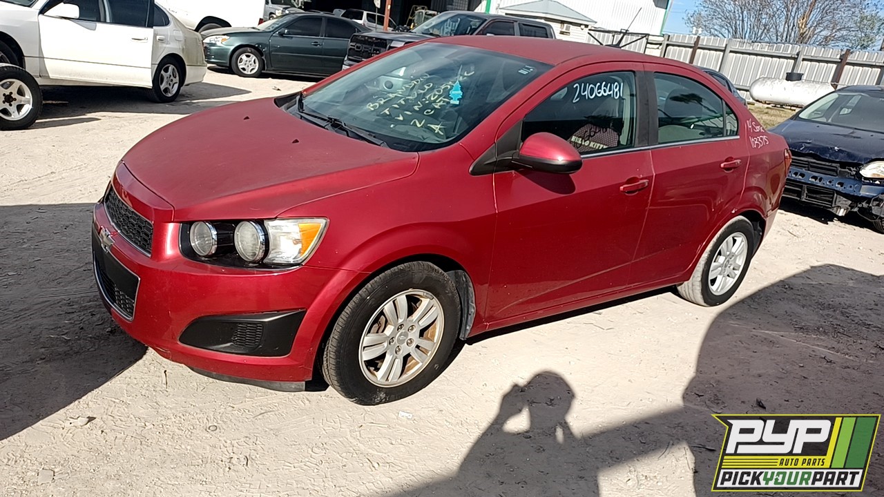 2014 CHEVROLET SONIC available for parts