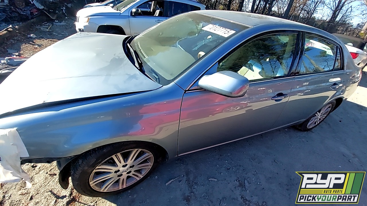 2007 TOYOTA AVALON partes disponibles