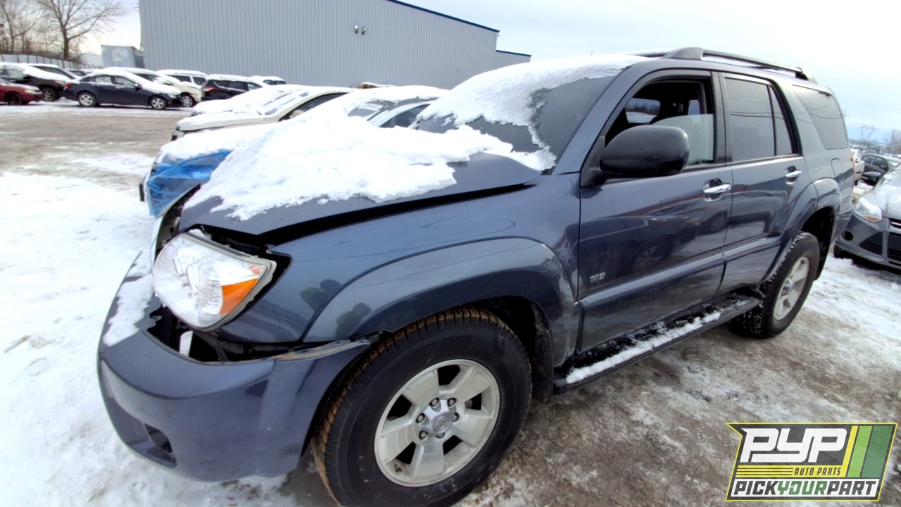 2007 TOYOTA 4RUNNER partes disponibles