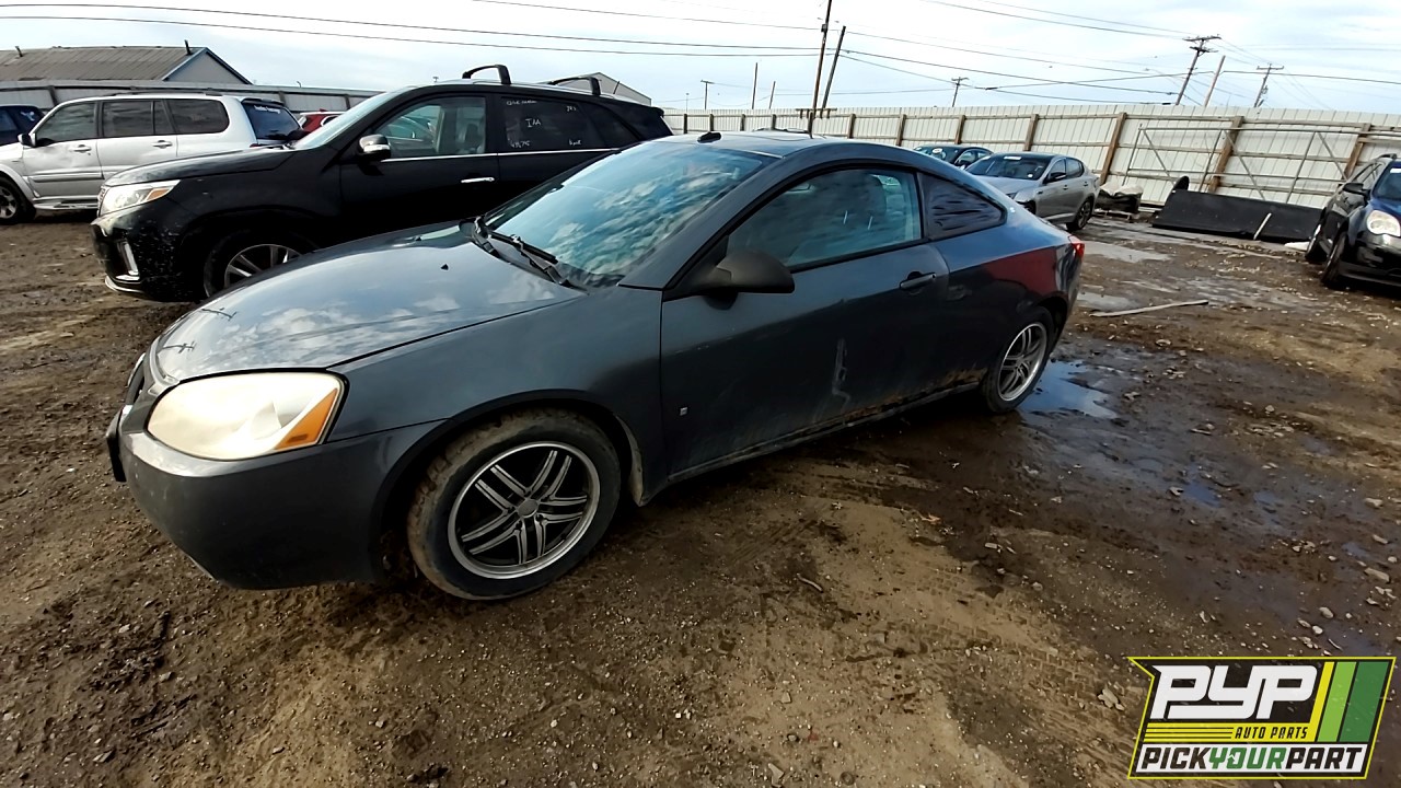 2008 PONTIAC G6 available for parts