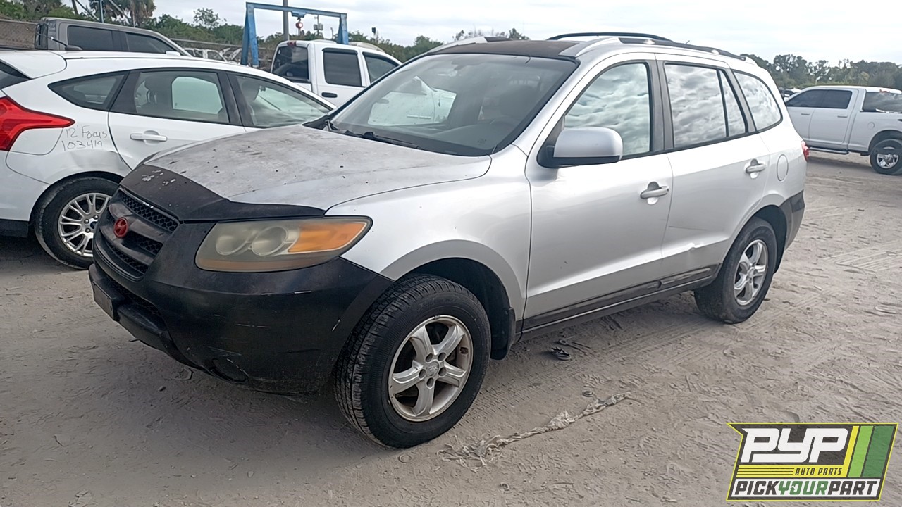 2007 HYUNDAI SANTA FE partes disponibles