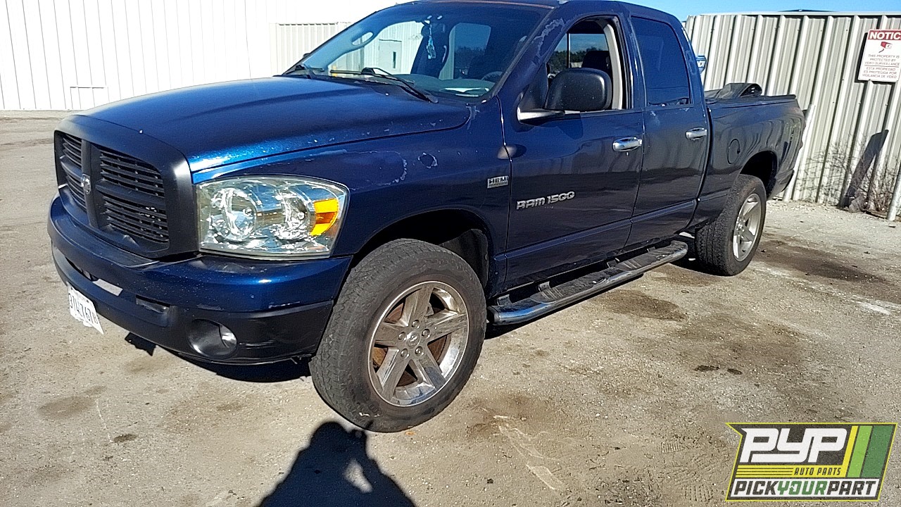 2007 DODGE RAM 1500 partes disponibles