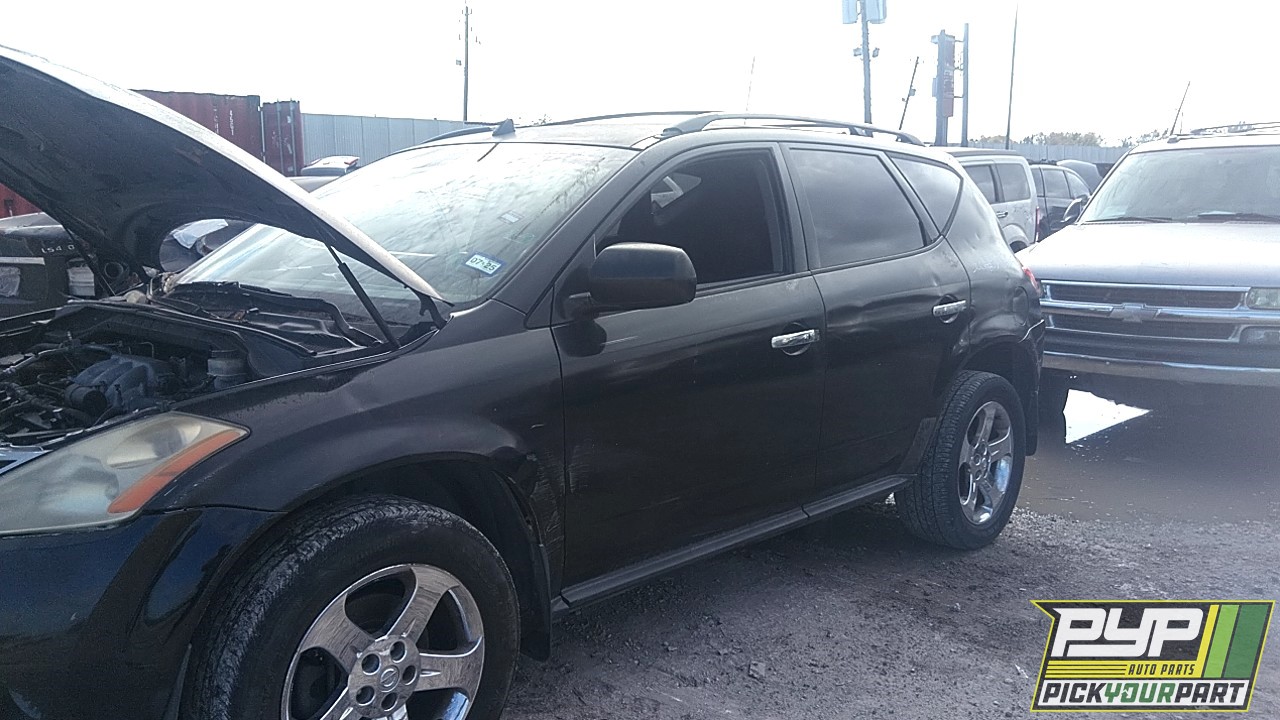 2005 NISSAN MURANO partes disponibles