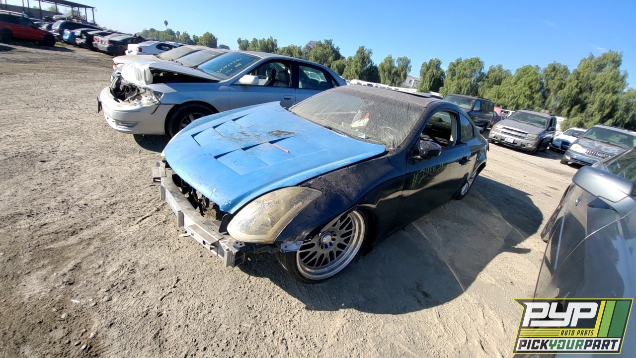 2003 INFINITI G35 available for parts