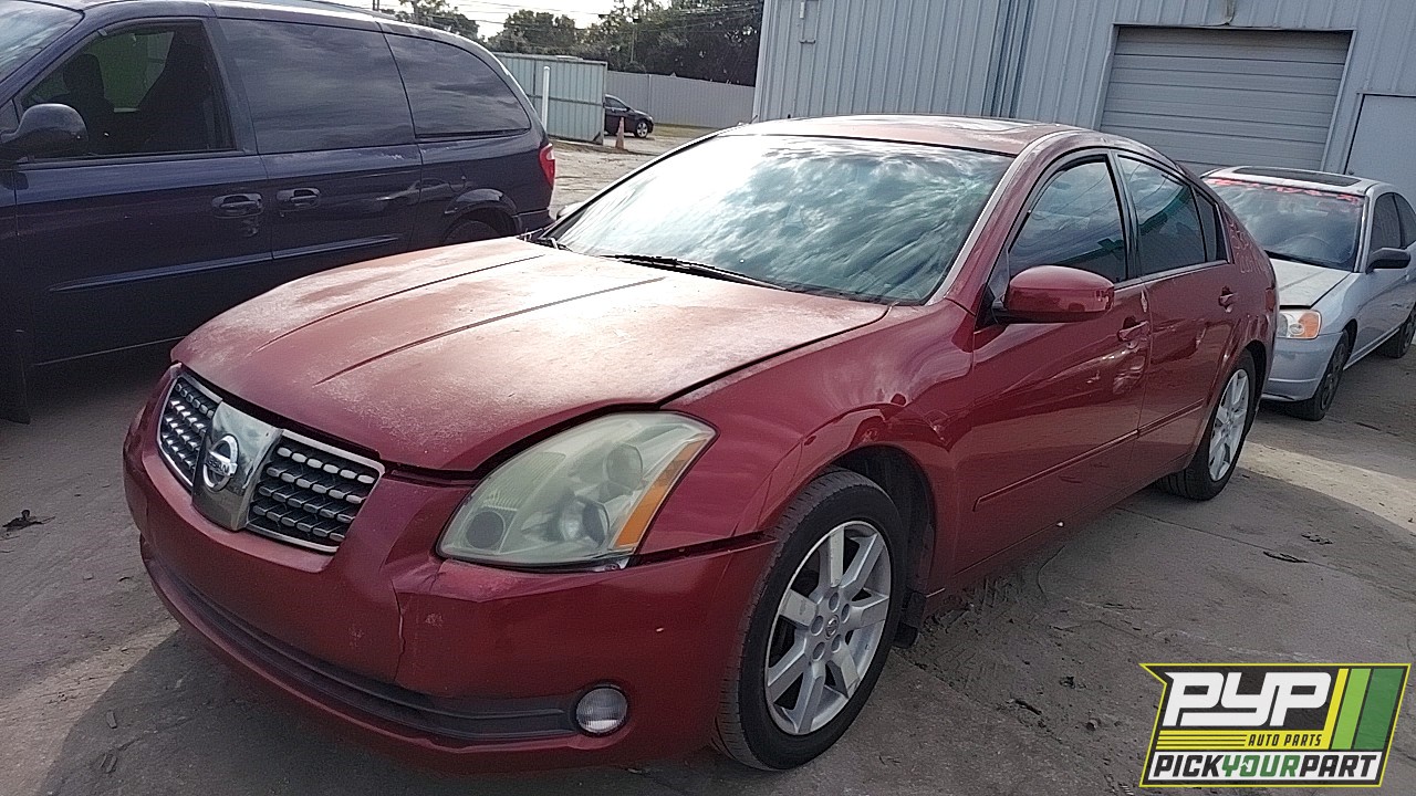 2004 NISSAN MAXIMA partes disponibles
