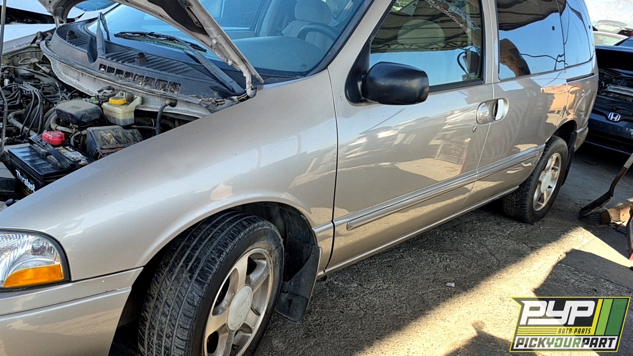 2002 NISSAN QUEST partes disponibles