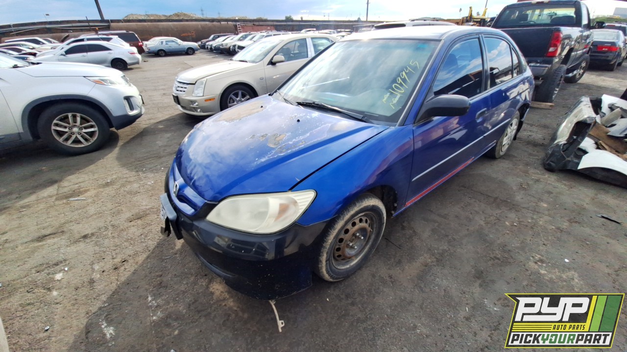 2004 HONDA CIVIC partes disponibles
