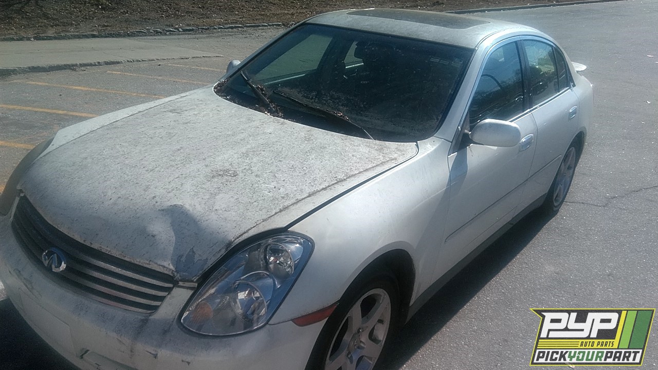 2003 INFINITI G35 available for parts