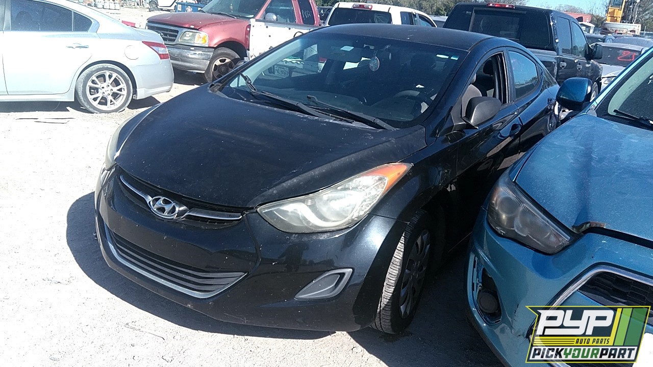 2011 HYUNDAI ELANTRA partes disponibles